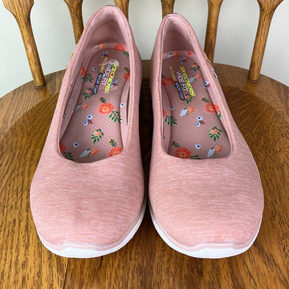 Skechers Wmns Sz 11 Microburst Botanical Paradise Walking Sneakers Ballet Shoes - Picture 1 of 16